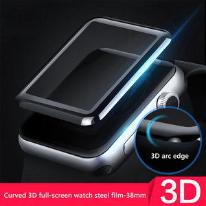 38/40/42/44mm 3d Incurvée Pleine Couverture pour <span class=keywords><strong>Apple</strong></span> Montre Intelligente Série <span class=keywords><strong>3</strong></span> 4 5 Protecteur d'écran En <span class=keywords><strong>Verre</strong></span> Trempé - Product Image 4