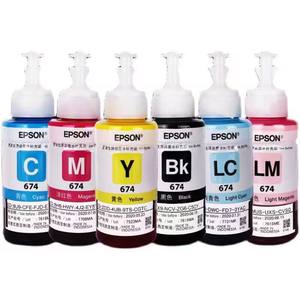 Per Epson Kit originale per <span class=keywords><strong>ricarica</strong></span> <span class=keywords><strong>inchiostro</strong></span> per 674 modelli sei colori per stampanti L805L810L801L1800L850R330R230 - Product Image 1