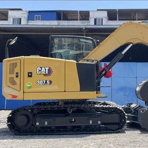 รถขุดตีนตะขาบขนาดเล็กมือสอง Cat 307.5 น้ำหนัก 7.5 ตัน ยี่ห้อ Caterpillar แท้ ระบบไฮดรอลิก เหมาะสำหรับงานก่อสร้าง - Product Image 4