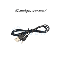 Câble de charge à trou circulaire AI-KSEN 5V/9V/12V, câble d'alimentation à tête ronde, câble de données USB vers interface DC5.5/3.5/2.5MM