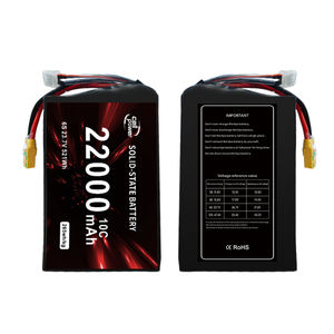 Batterie à semi-conducteurs pour drone UAV 17500 22000mAh haute tension, livraison directe d'usine pour drone agricole - Product Image 1
