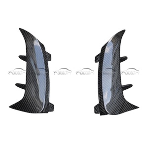 ดิฟฟิวเซอร์กันชนหลังคาร์บอนไฟเบอร์  ครีบข้าง  คานาร์ด  ทริม  สปลิตเตอร์  สปอยเลอร์ สำหรับรถยนต์เมอร์เซเดสเบนซ์ W177 A35 A45 A45S แฮทช์แบค - Product Image 5