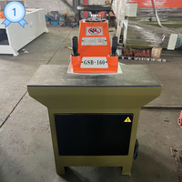 Machine de découpe pour artisanat du cuir 8 tonnes - Presse hydraulique portative à bras oscillant avec garantie 1 an pour la fabrication de chaussures et sacs DIY