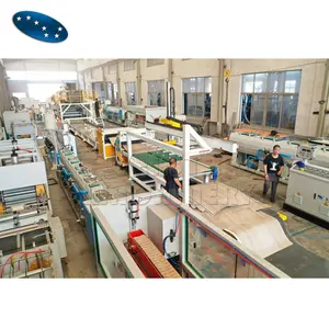 Ligne d'extrusion de machine de fabrication de feuilles composites PVC LVT Sevenstars
