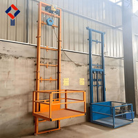 Mini-ascenseur de fret électrique 500 kg le plus vendu, plateforme de levage à câble métallique, palan vertical pour marchandises