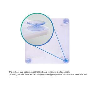 แมนนิคิน<span class=keywords><strong>ผูก</strong></span>ปมสำหรับการฝึกทักษะและฝึกฝน<span class=keywords><strong>สอน</strong></span>เทคนิคการผูกปมที่จำเป็น - Product Image 2