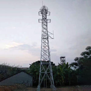 गर्म बिक्री वायरलेस दूरसंचार वाई-फाई ग्राउंडिंग एंटेना टॉवर हॉट-डुबकी गैल्वेनाइज्ड स्टील एनीसी/TIA-222-G मानक आइसो9001 - Product Image 6