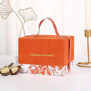 Custom Printing Wedding Gift Box for <b>Sweets</b> Candy <b>Packaging</b> Paper Gift Boxes With Ribbon Custom Boxes with Logo <b>Packaging</b> - Product Image 5