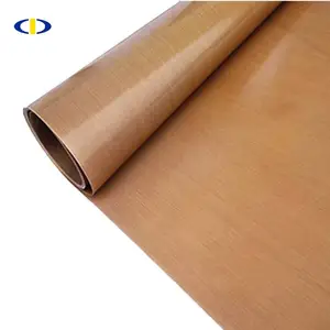 Industry Teflonning PTFE Fabric High Temperature Glass Cloth Sheet for Heat Press