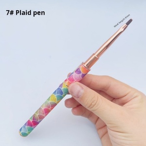 2025 New Hot-selling High-quality Nail <b>Brush</b> Set 9 Nail Salon Special logo Customization - Product Image 3