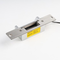 Cerradura Eléctrica de Panel Mediano para Puerta con Cavidad de Pestillo Ensanchada 12VDC