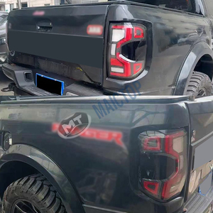Maictop ชุดตัวถังไฟหน้ากันชนหน้า, อุปกรณ์ตกแต่งรถยนต์สำหรับรถ <span class=keywords><strong>Ford</strong></span> <span class=keywords><strong>Ranger</strong></span> Raptor T6 T7 T8อัพเกรดเป็น T9 <span class=keywords><strong>2022</strong></span> 2023 - Product Image 5