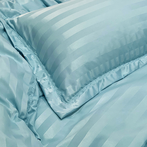 Chất Lượng Satin Sọc 3Cm Home Hotel <span class=keywords><strong>Bedding</strong></span> Bán Có Sẵn Trong Một Số Màu Sắc - Product Image 5