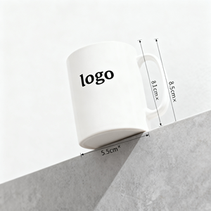 Taza de Café de Cerámica Blanca de 11oz/12oz, Taza de Té de Porcelana con Logotipo Personalizado, Taza Sublimable Personalizable para Regalos Promocionales - Product Image 4