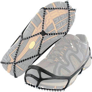 Crampons antidérapants en acier inoxydable pour chaussures, chaînes de protection sûres pour la randonnée et l'escalade sur neige - Product Image 1