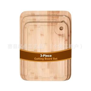 Tabla de cortar de madera rectangular antibacteriana para frutas, carne, verduras, uso en la cocina - Product Image 5