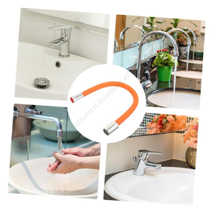 En gros, Aérateur flexible pour robinet rotatif à 360°, buse d'eau avec filtre économiseur d'eau, rallonge pour cuisine et salle de bain - Product Image 2