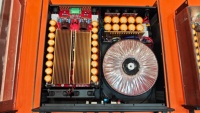 Amplificateur de puissance de classe TD à 4 canaux 2U avec transformateur puissant pour enceinte Line Array 4x1600W