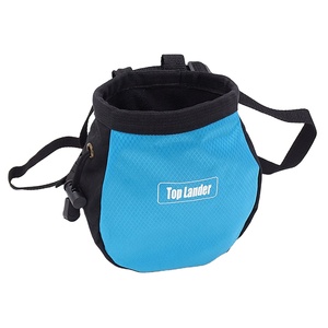 Sac à craie d'escalade portable avec ceinture, <span class=keywords><strong>pochette</strong></span> à craie imperméable pour l'escalade en salle, l'alpinisme, la gymnastique - Product Image 1