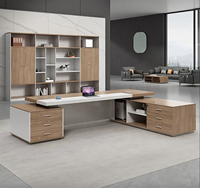 Ensemble de bureau de direction de luxe Mobilier de bureau gestionnaire Mobilier de bureau Mobilier commercial Bureau de travail