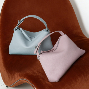 Nouveauté Sac à main en cuir véritable pour femme, best-seller, élégant, minimaliste et polyvalent, sac à bandoulière, sac croisé - Product Image 4