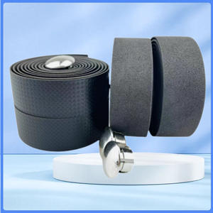 Cinta para manillar de bicicleta, 25,4 Mm, PU, ​​antideslizante, absorbente del sudor, transpirable, textura de fibra de carbono para bicicletas de carretera - Product Image 3
