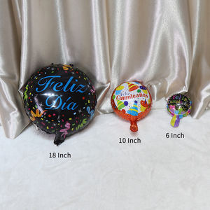 ใหม่<span class=keywords><strong>6</strong></span>นิ้วสเปนสุขสันต์วันเกิดรอบ<span class=keywords><strong>อลู</strong></span><span class=keywords><strong>มิ</strong></span><span class=keywords><strong>เนียม</strong></span>บอลลูนรูปแบบ<span class=keywords><strong>ฉาก</strong></span>ปีใหม่รูปหัวใจฮีเลียมบอลลูนขายส่ง - Product Image 2