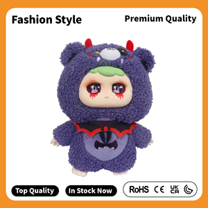 Bambola di Peluche Mostro Spaventoso di Halloween in ABS, Figura Orsetto Zucca Spaventoso, Scatola a Sorpresa, Regalo per Commercio all'Ingrosso - Product Image 6