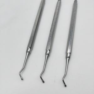 เครื่องมือทันตกรรมพื้นฐานที่ได้รับการรับรองมาตรฐาน <span class=keywords><strong>CE</strong></span>  ที่อุดอัมลาแมก แบบสองหัว ขนาด 16 ซม. 1.5 # -2.5 # - Product Image 5