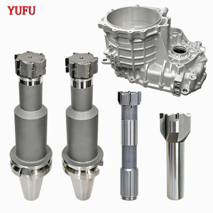 Fraiseuse CNC en PCD pour aluminium, fraise à alésage en graphite, outil de formage de pièces automobiles Diamond New Energy, queue B40/BT50 - Product Image 1