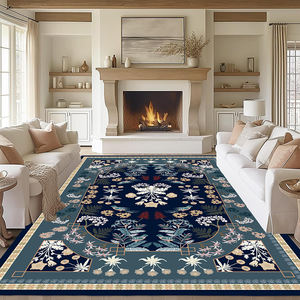 גדול בציר <span class=keywords><strong>persian</strong></span> דפוס שטיח non החלקה פוליאסטר לשטוף עבור סלון - Product Image 1