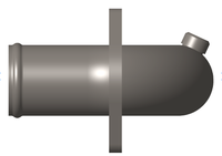 Conector de Tubería de Agua de Alto Rendimiento 3004718/3003656, Apto para Motores Diésel Cummins K19/KTA19