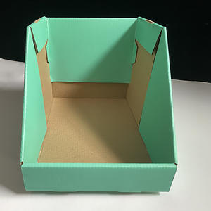 Cajas de exhibición de mostrador de venta al por menor impresas personalizadas Pantallas Pdq corrugadas - Product Image 1