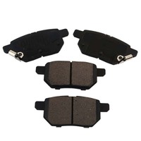 Plaquettes de frein à disque arrière semi-métalliques 04465-37091 pour Hino300 COASTER Bus B4 B5