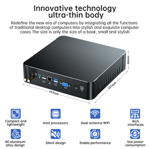 Msecore Giá Rẻ Mini PC I7 I5 4700HQ 4200M <span class=keywords><strong>Ddr3</strong></span> RAM 16G + 512G Chơi Game Hệ Thống Wifi HD VGA Core Kinh Doanh Barebone Hỗ Trợ OEM - Product Image 3