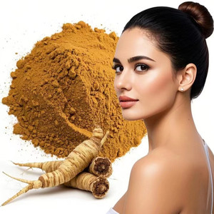 ผลิตภัณฑ์เสริมอาหารจากธรรมชาติ100% ผง Ashwagandha ออร์แกนิกมีประโยชน์ต่อสุขภาพ - Product Image 1