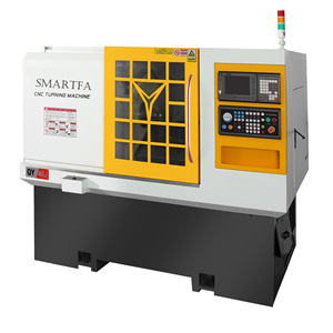 Điều Khiển Tự Động Tháp Pháo Slant Giường Mini Máy <span class=keywords><strong>CNC</strong></span> Máy Tiện Cho Độ Chính Xác Cao Kim Loại Nhôm Các Bộ Phận - Product Image 3