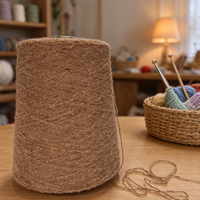 Fil fantaisie texturé en boucles douces de qualité supérieure, mélange de fils pour tricot à la main, crochet, pull, écharpe, artisanat, bricolage, fil fantaisie coloré