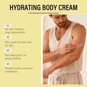Crema Corporal Hidratante para Hombre <span class=keywords><strong>de</strong></span> 100g, Proporciona Humectación Duradera para Mejorar la Condición <span class=keywords><strong>de</strong></span> la Piel y Ofrece una Fragancia Agradable - Product Image 4