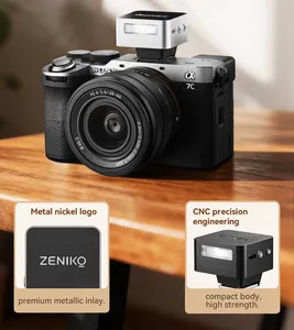 Flash de Cámara Mini TTL ZENIKO ZT08, Luz de Relleno Portátil Recargable para Fotografía, Compatible con Cámaras Canon, <span class=keywords><strong>Nikon</strong></span>, Sony, Fuji y Mirrorless - Product Image 5