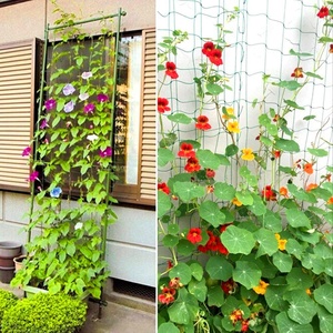 <span class=keywords><strong>Treillis</strong></span> de jardin en acier inoxydable robuste, cadre d'escalade pour plantes d'extérieur écologique avec clips de soutien pour la nature - Product Image 3
