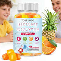 Vitamines immunostimulantes pour enfants et adolescents OEM – Compléments gommeux pour la santé immunitaire et la densité osseuse – Saveurs fruitées