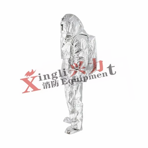 ملابس إطفاء مقاومة للحرارة من الألومنيوم ، ملابس إطفائي درجة - Product Image 6