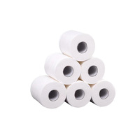 Rouleaux de papier toilette jetables en pâte de bois vierge hautement absorbante et dissolvable, écologiques, pour hôtels et bureaux