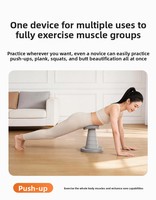 Appareil d'assistance pour pompes, entraîneur de musculation pectorale et abdominale pour la maison, supports en acier à ressort pour exercices de planche