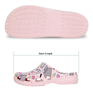 Zoccoli medici scarpe da donna con stampa infermiere <span class=keywords><strong>ciabatte</strong></span> sandali da lavoro sala operatoria per uomo laboratorio ospedaliero EVA scarpe da allattamento - Product Image 4