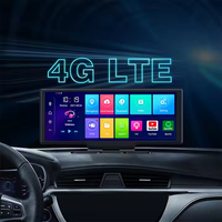A10 kamera dasbor Video Auto, kamera perekam Video UI, DVR CarPlay FM Streaming langsung Android 4G 10.26 inci 4.0 BT BLE FHD 1080P dengan kartu Sim