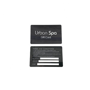 Hot Sale Premium Promotional PVC Gift Cards Personalized Product