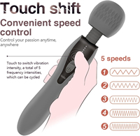 USB-Aufladbares Hochwertiges Sexspielzeug Geräuschloser Wasserdichter Starker Vibrator Massage Weiblicher Orgasmus Multi-Frequenz G-Punkt-Stimulator
