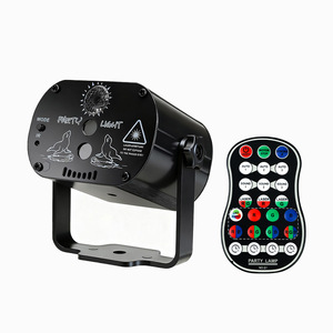Lampada da Palcoscenico Rotante Colorata con Certificazione CE IP65, Ricarica USB, Mini Luce Laser Magica, Atmosfera Natalizia, <span class=keywords><strong>Cielo</strong></span> Stellato - Product Image 1